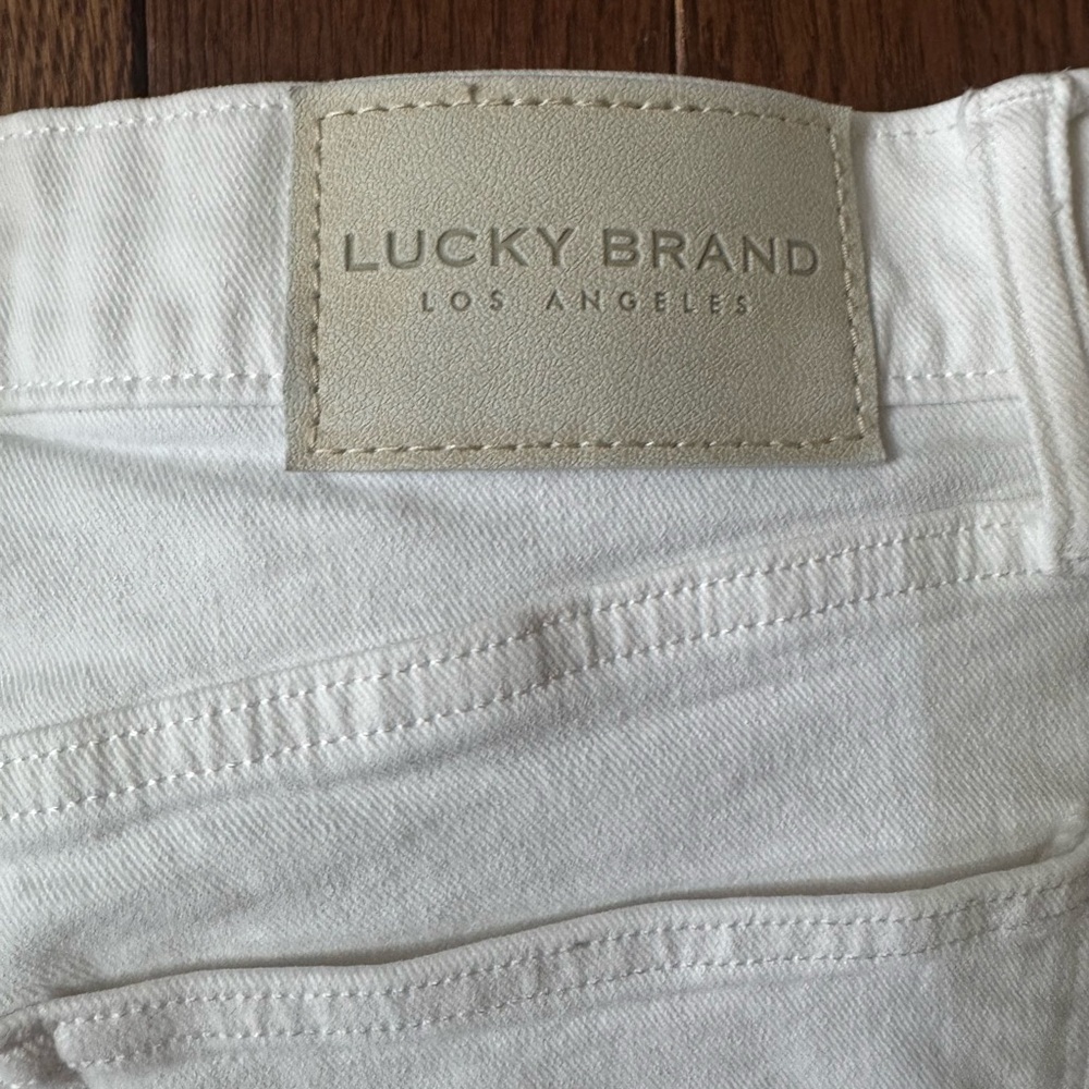 Lucky Brand White Jeans 6/28